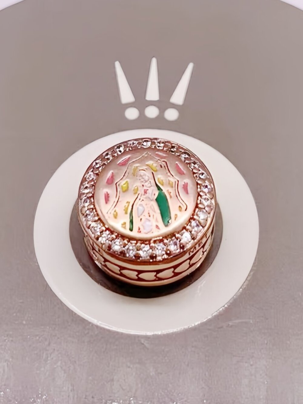 Pandora Virgin of GUADALUPE Charm Mexican Doll S925 ale Pendant